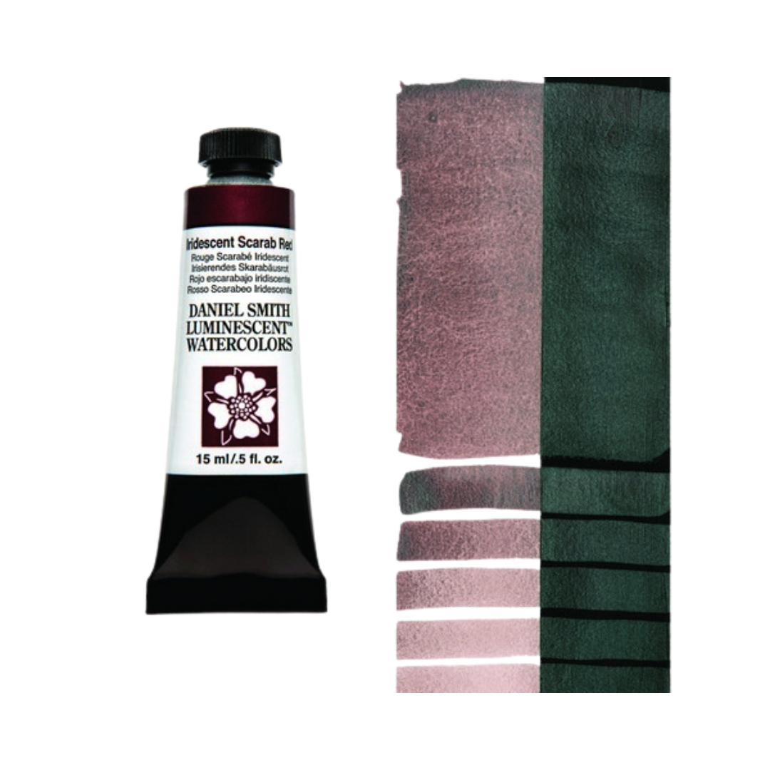 Daniel Smith Extra Fine Watercolor ā Iridescent Scarab Red LM (15ml)