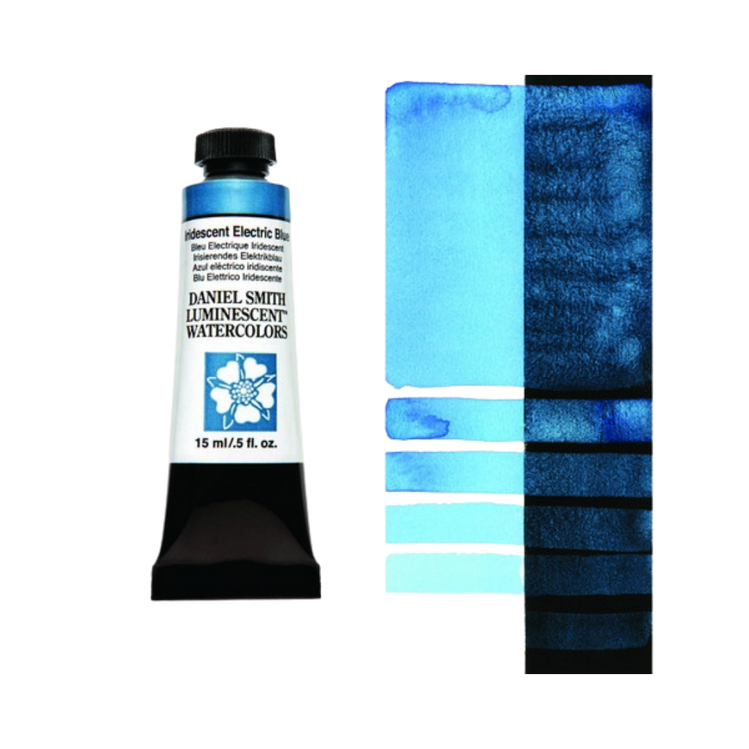 Daniel Smith Extra Fine Watercolor ā Iridescent Electric Blue LM (15ml)