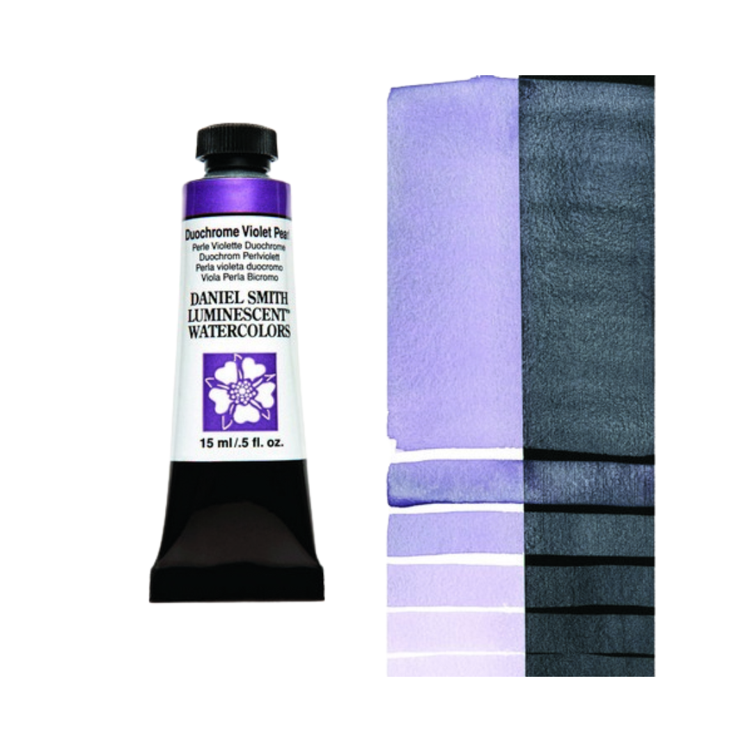 Daniel Smith Extra Fine Watercolor ā Duochrome Violet Pearl LM (15ml)
