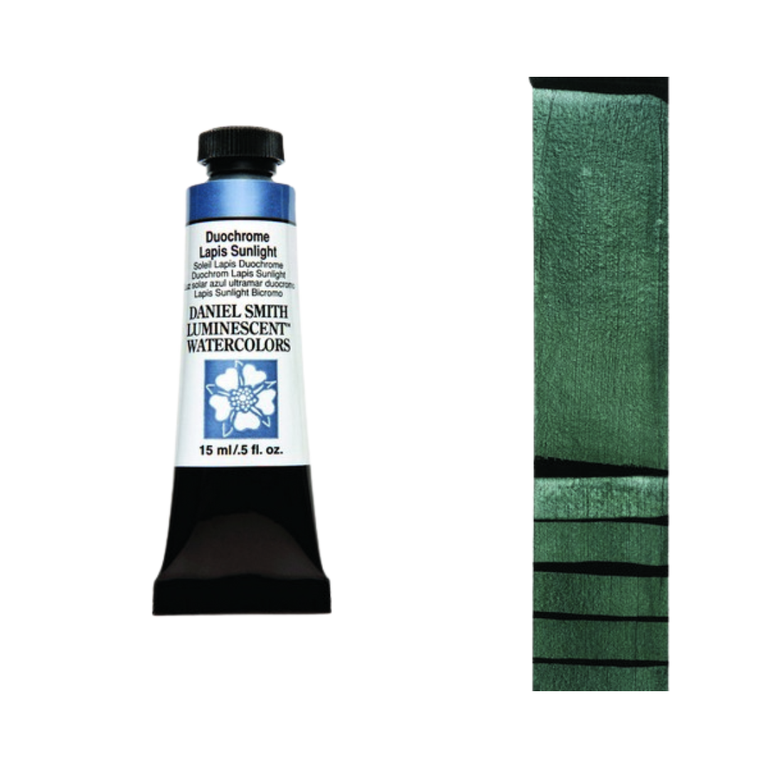 Daniel Smith Extra Fine Watercolor ā Duochrome Lapis Sunlight LM (15ml)