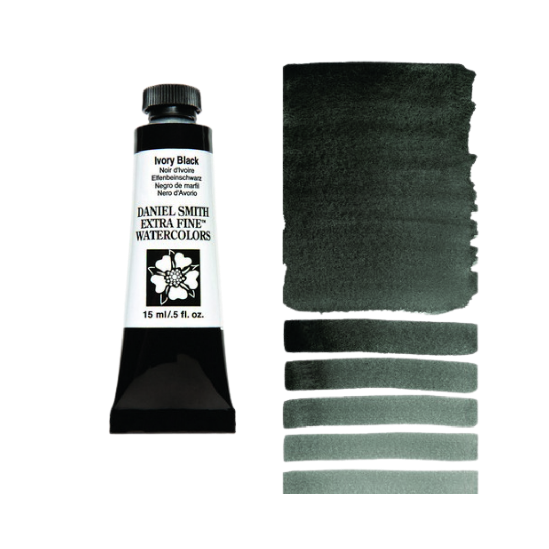Daniel Smith Extra Fine Watercolor ā Ivory Black