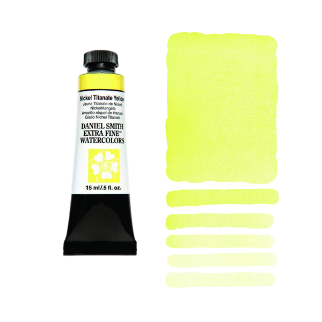 Daniel Smith Extra Fine Watercolor ā Nickel Titanate Yellow