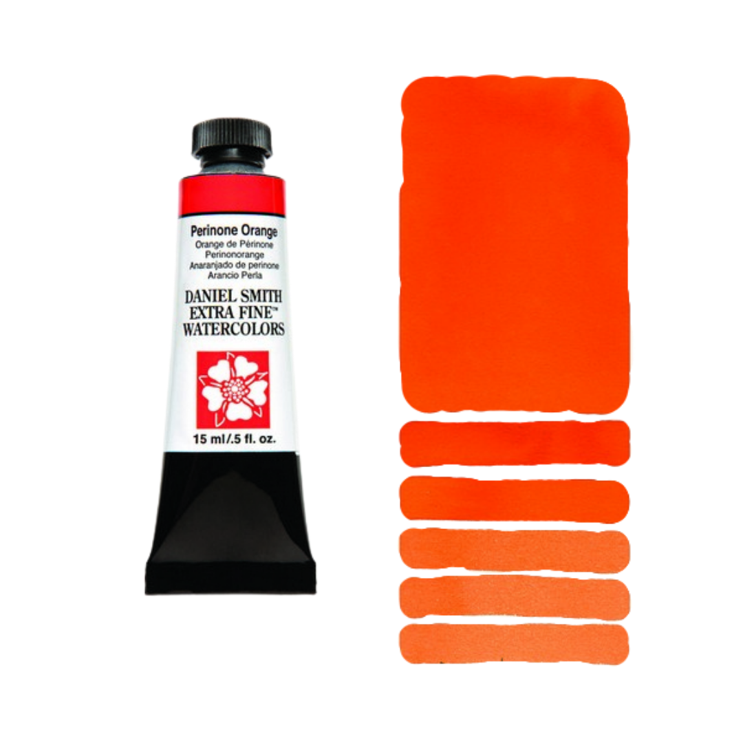 Daniel Smith Extra Fine Watercolor ā Perinone Orange