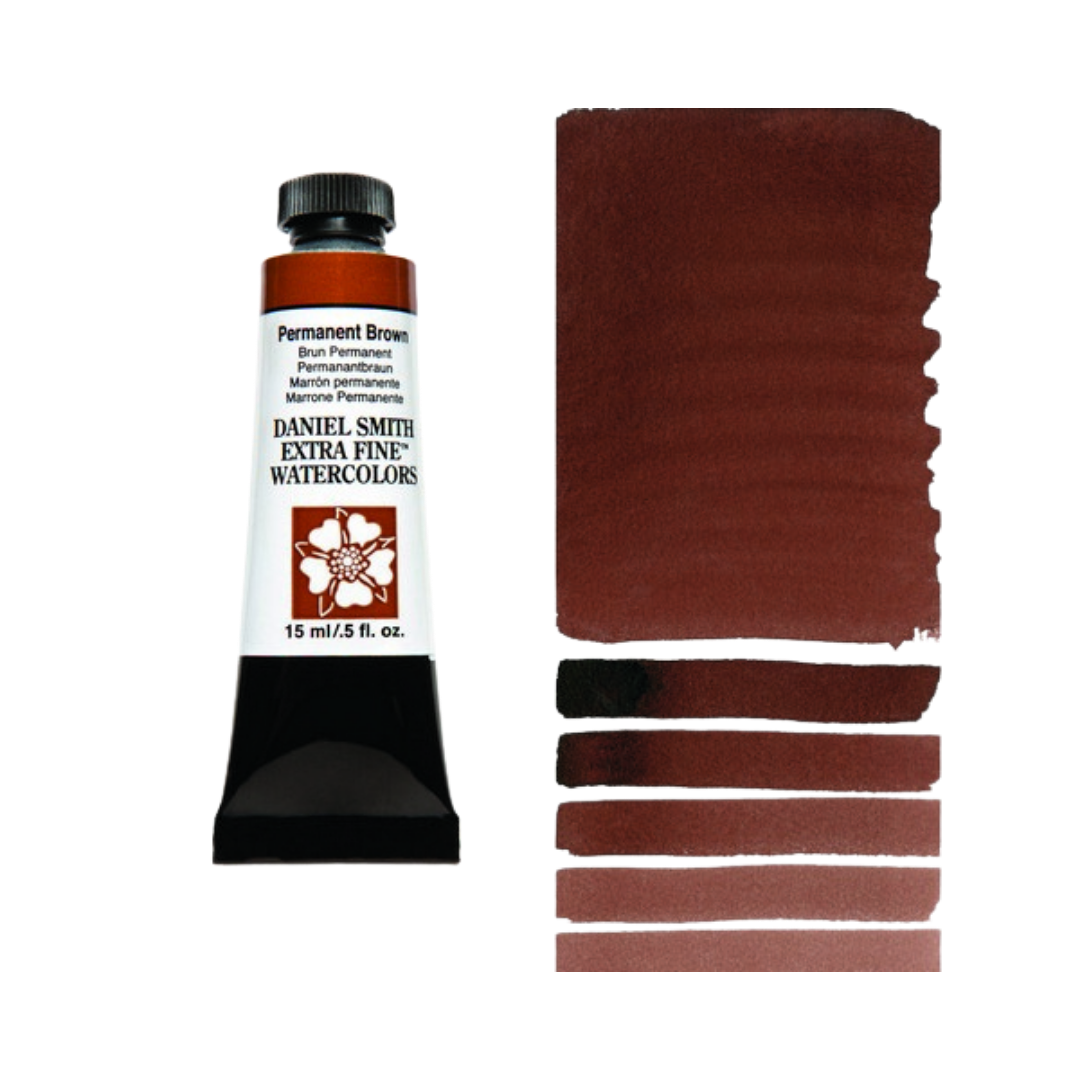 Daniel Smith Extra Fine Watercolor ā Permanent Brown