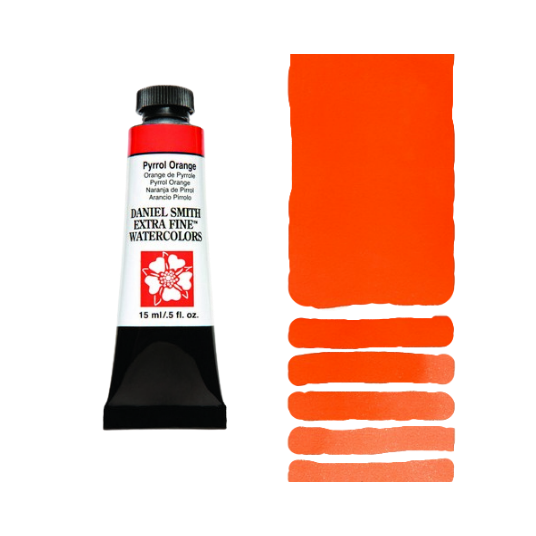 Daniel Smith Extra Fine Watercolor ā Pyrrol Orange