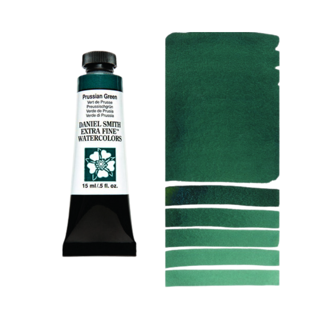Daniel Smith Extra Fine Watercolor ā Prussian Green