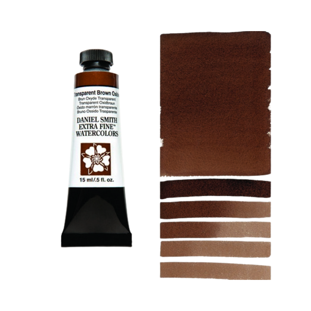 Daniel Smith Extra Fine Watercolor ā Transparent Brown Oxide