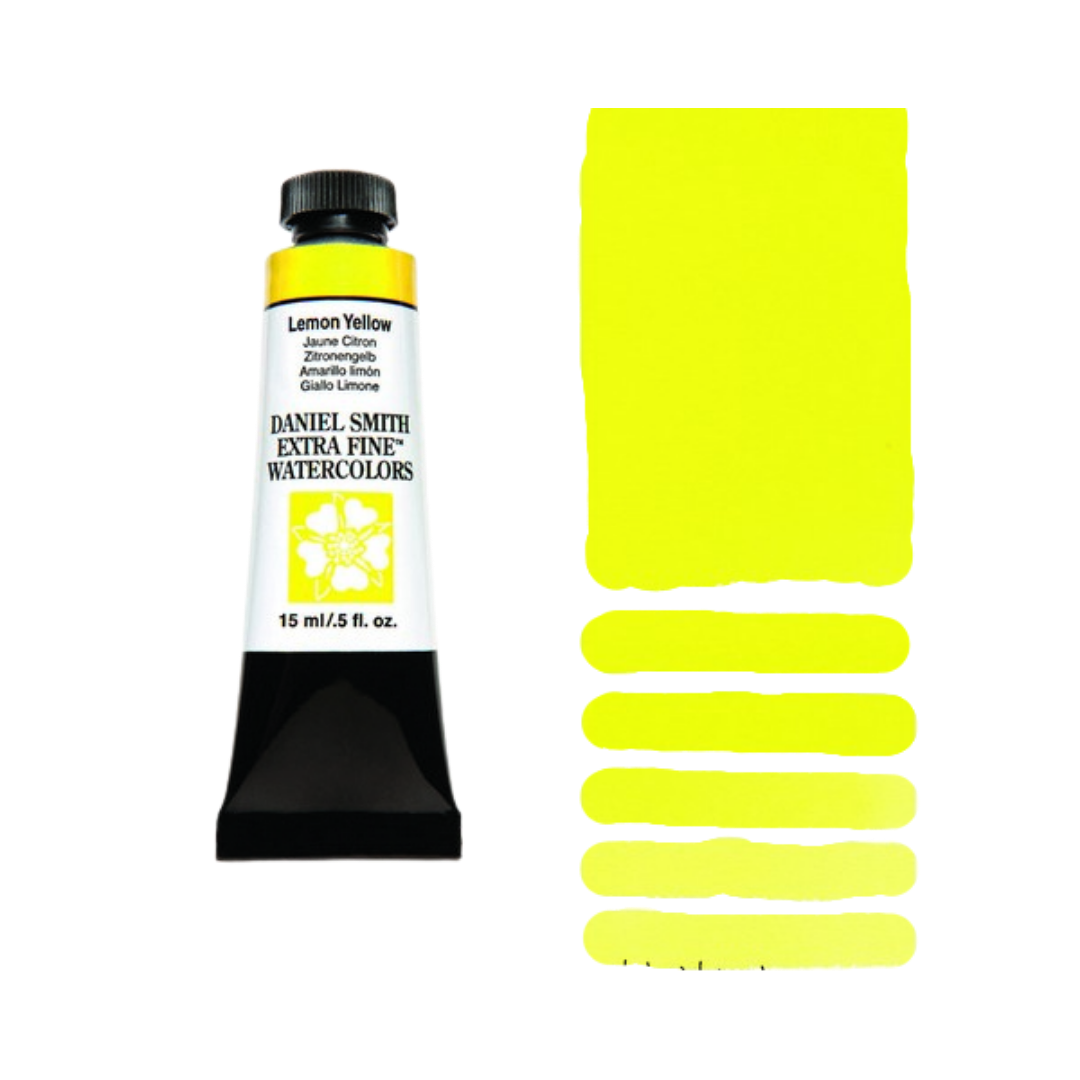 Daniel Smith Extra Fine Watercolor ā Lemon Yellow