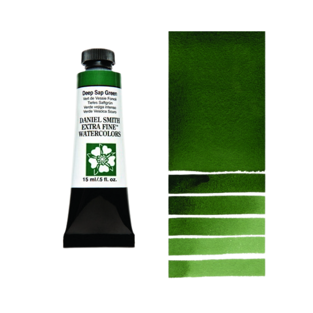 Daniel Smith Extra Fine Watercolor ā Sap Green Deep