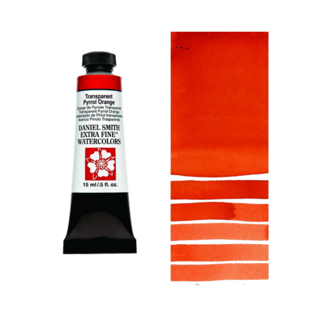 Daniel Smith Extra Fine Watercolor ā Transparent Pyrrol Orange