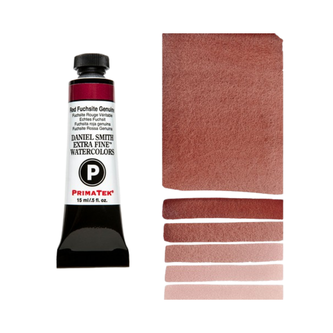 Daniel Smith Extra Fine Watercolor ā Primatek Red Fuchsite Genuine PT