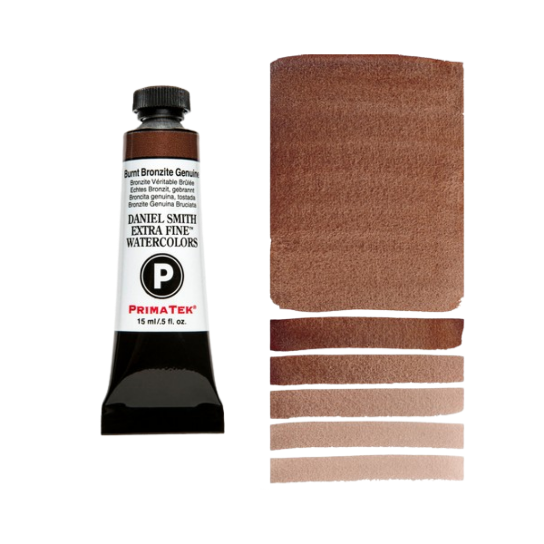Daniel Smith Extra Fine Watercolor ā Primatek Burnt Bronzite Genuine PT