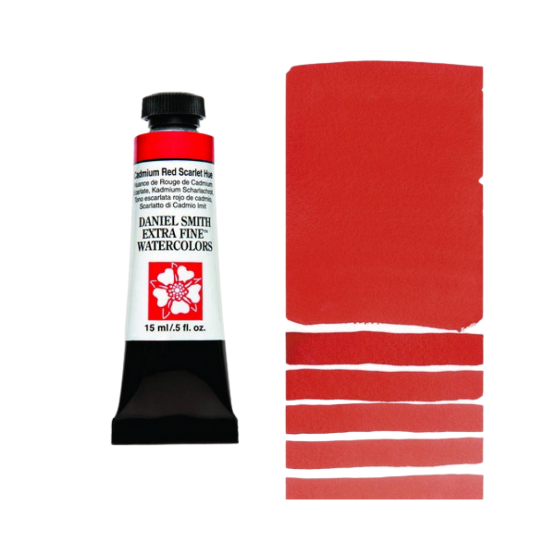 Daniel Smith Extra Fine Watercolor ā Cadmium Red Scarlet Hue