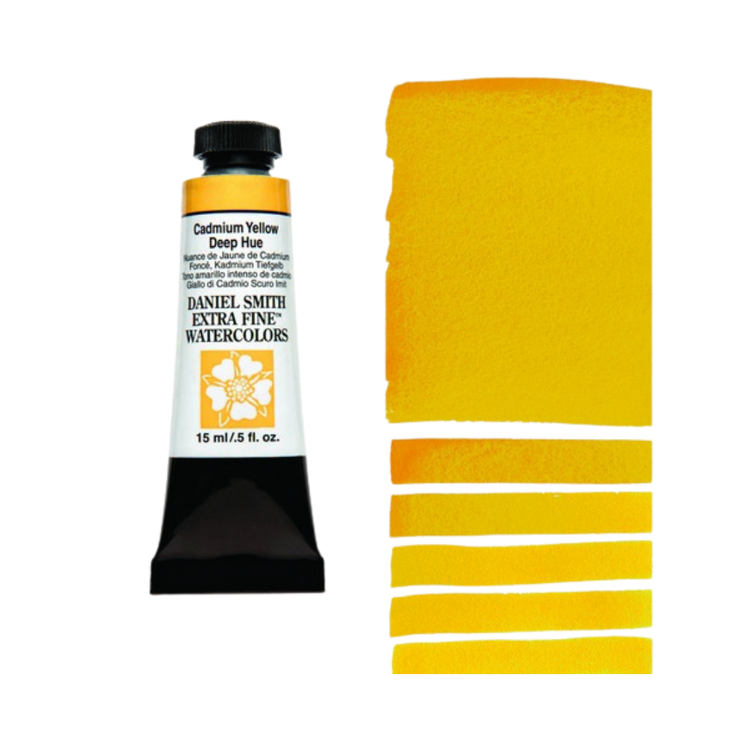 Daniel Smith Extra Fine Watercolor ā Cadmium Yellow Deep Hue
