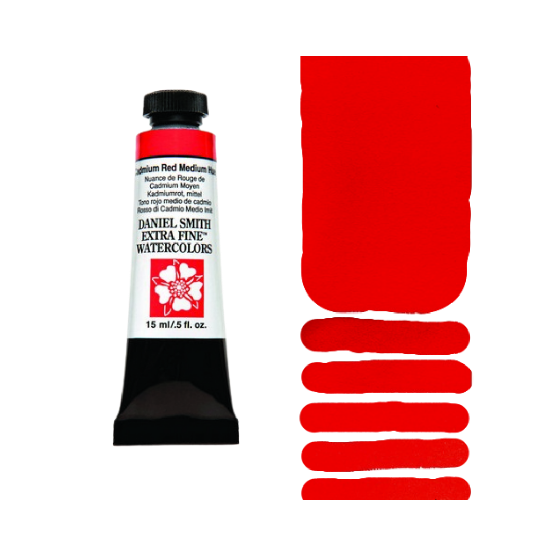 Daniel Smith Extra Fine Watercolor ā Cadmium Red Medium Hue