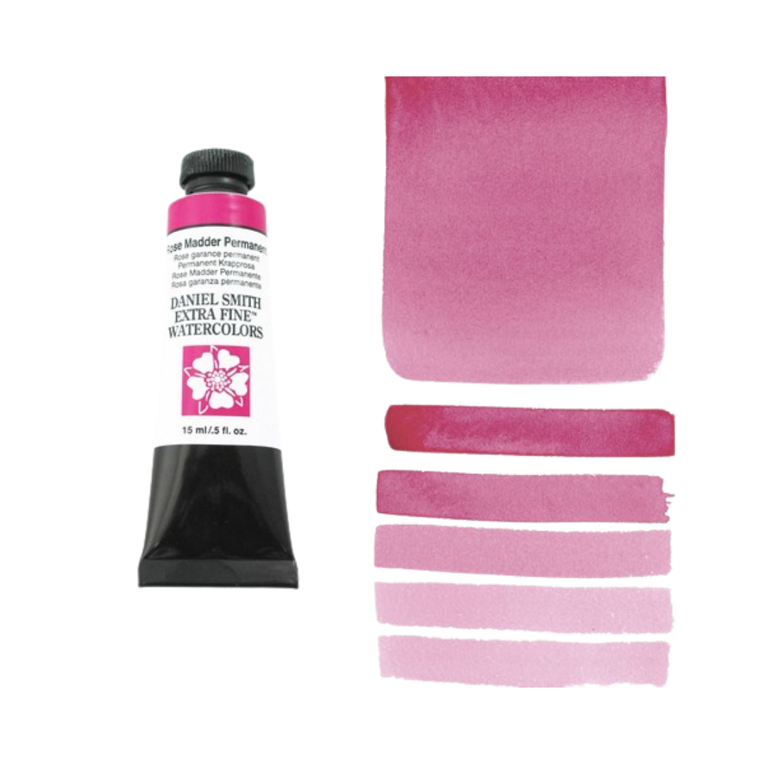 Daniel Smith Extra Fine Watercolor ā Rose Madder Permanent