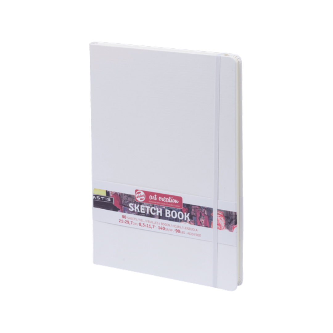Talens Art Creation Sketchbook — White, 8.27 × 11.69 in