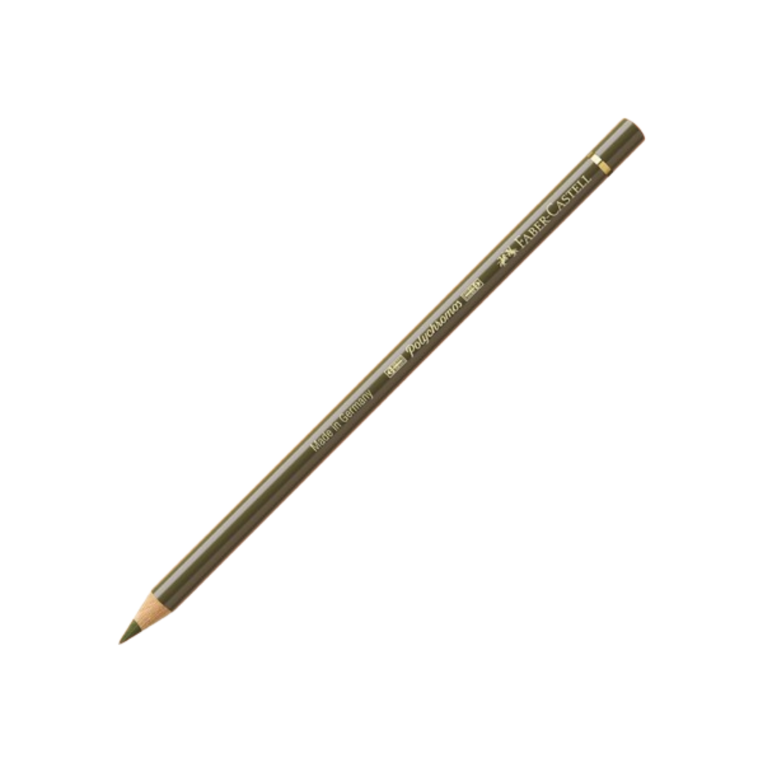Faber-Castell Polychromos Colored Pencil — Olive Green Yellowish