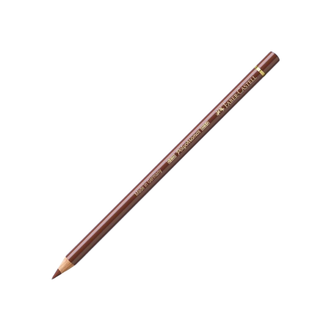 Faber-Castell Polychromos Colored Pencil — Burnt Sienna