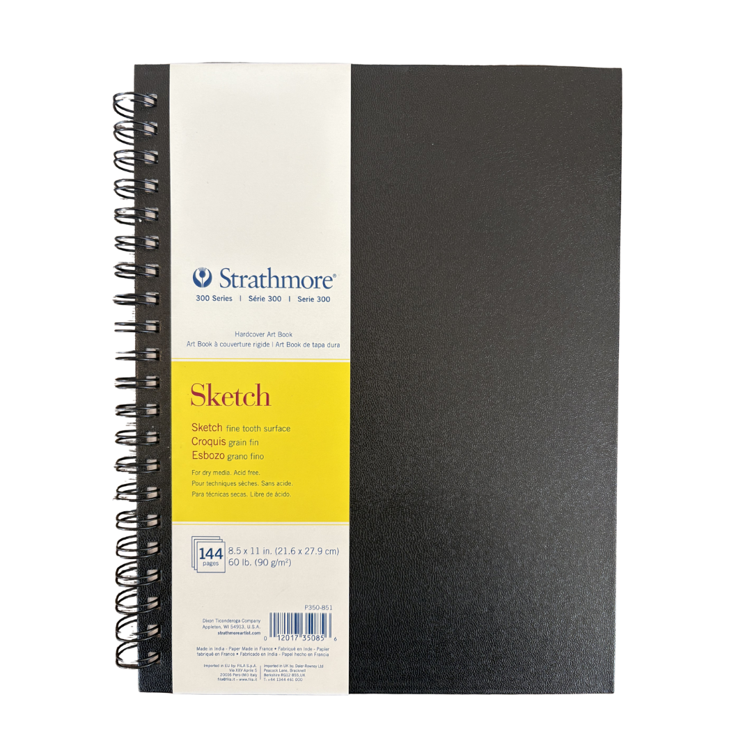 Strathmore BK 300 Sketch Pad – 8.5″×11″ (72 Sheets)