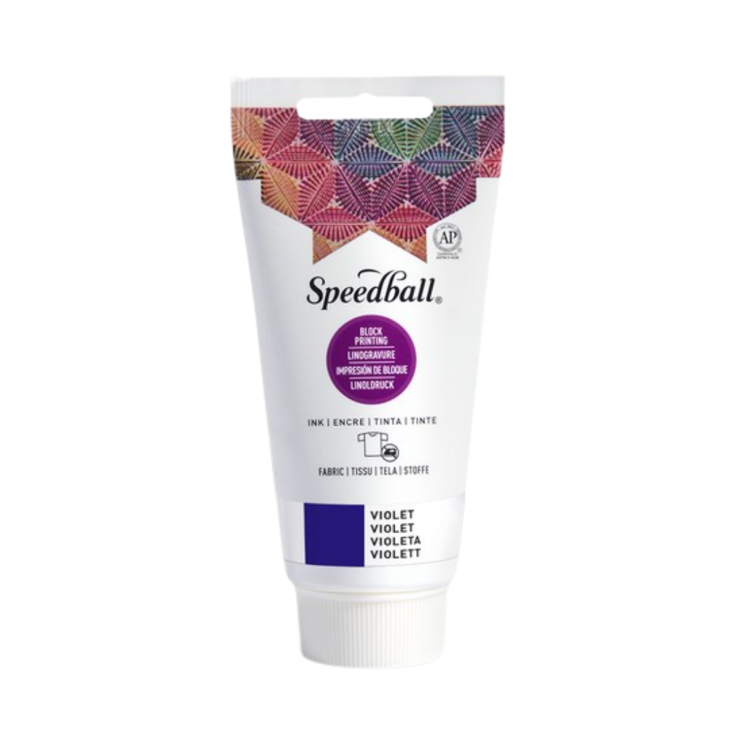 Fabric Block Printing Ink 2.5oz - Violet