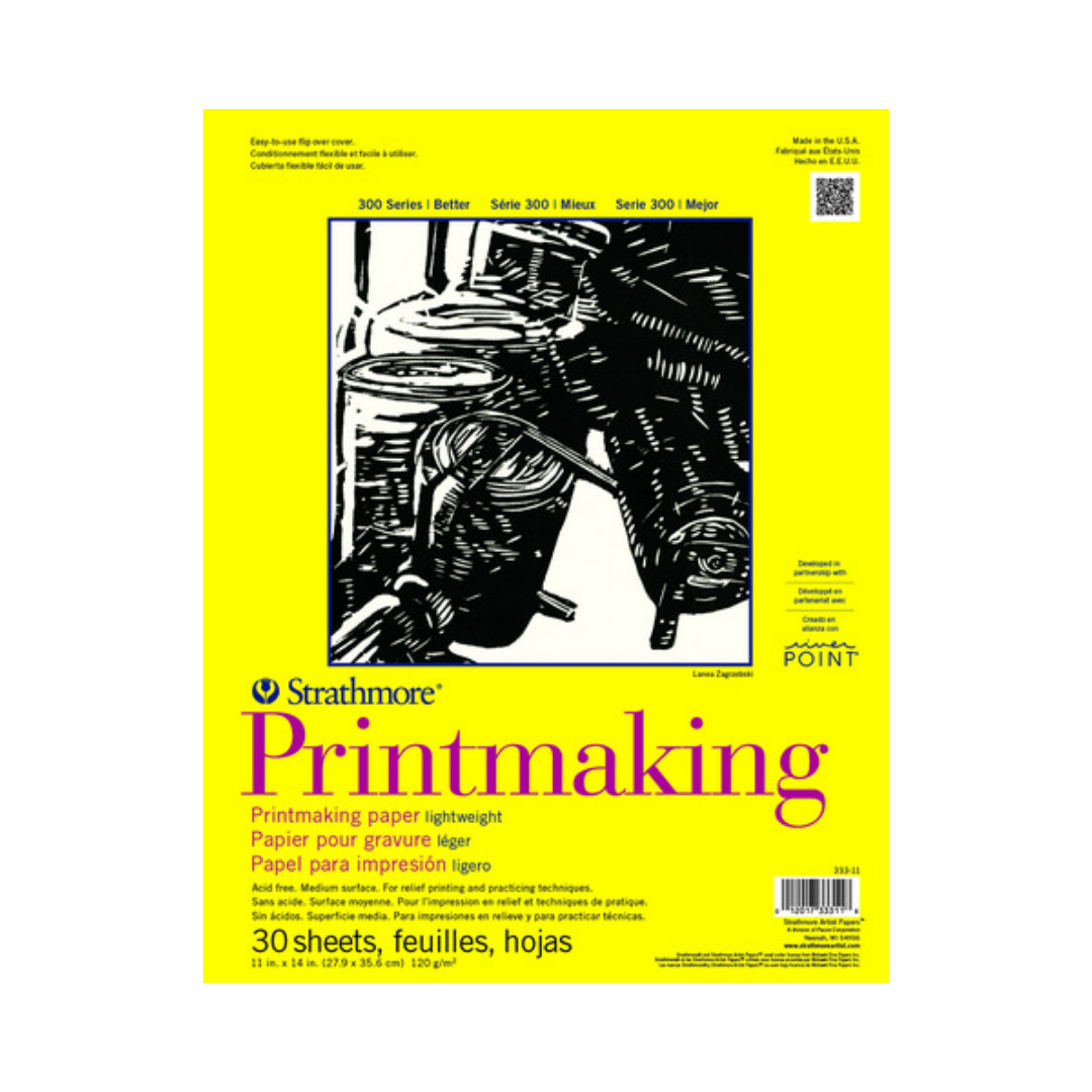 Printmaking Pad 30 Sheet 11"x14"