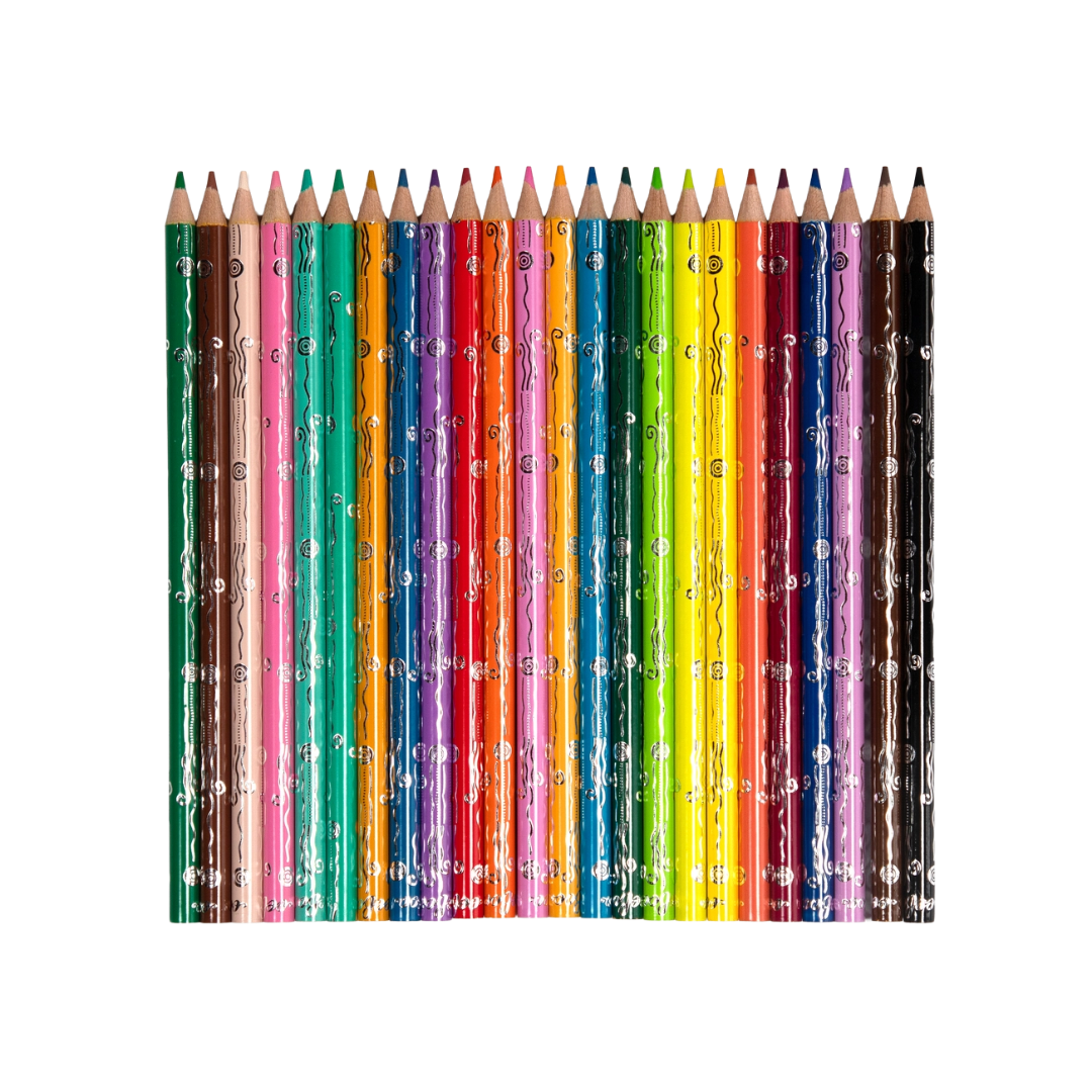 Mushroom Watercolor Pencils โ Set of 24