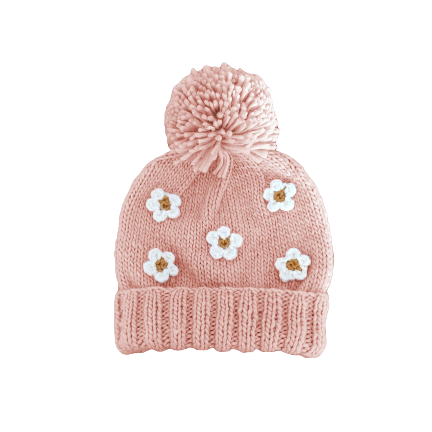 Baby Flower Hat, Blush