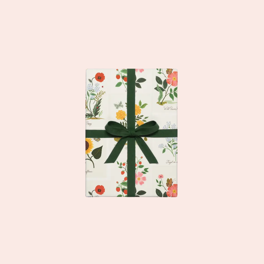 Botanical Wrapping Sheet (Roll of 3)