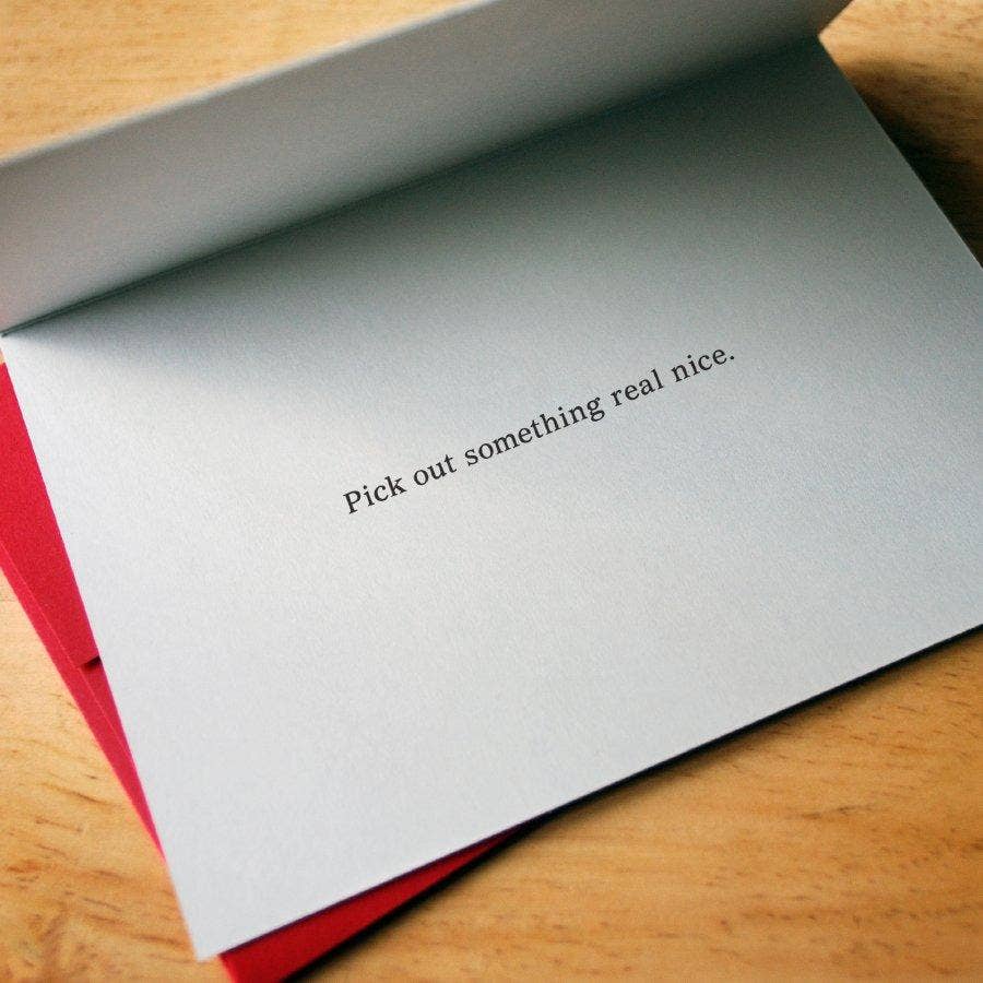 Lazy Gift Giver Card
