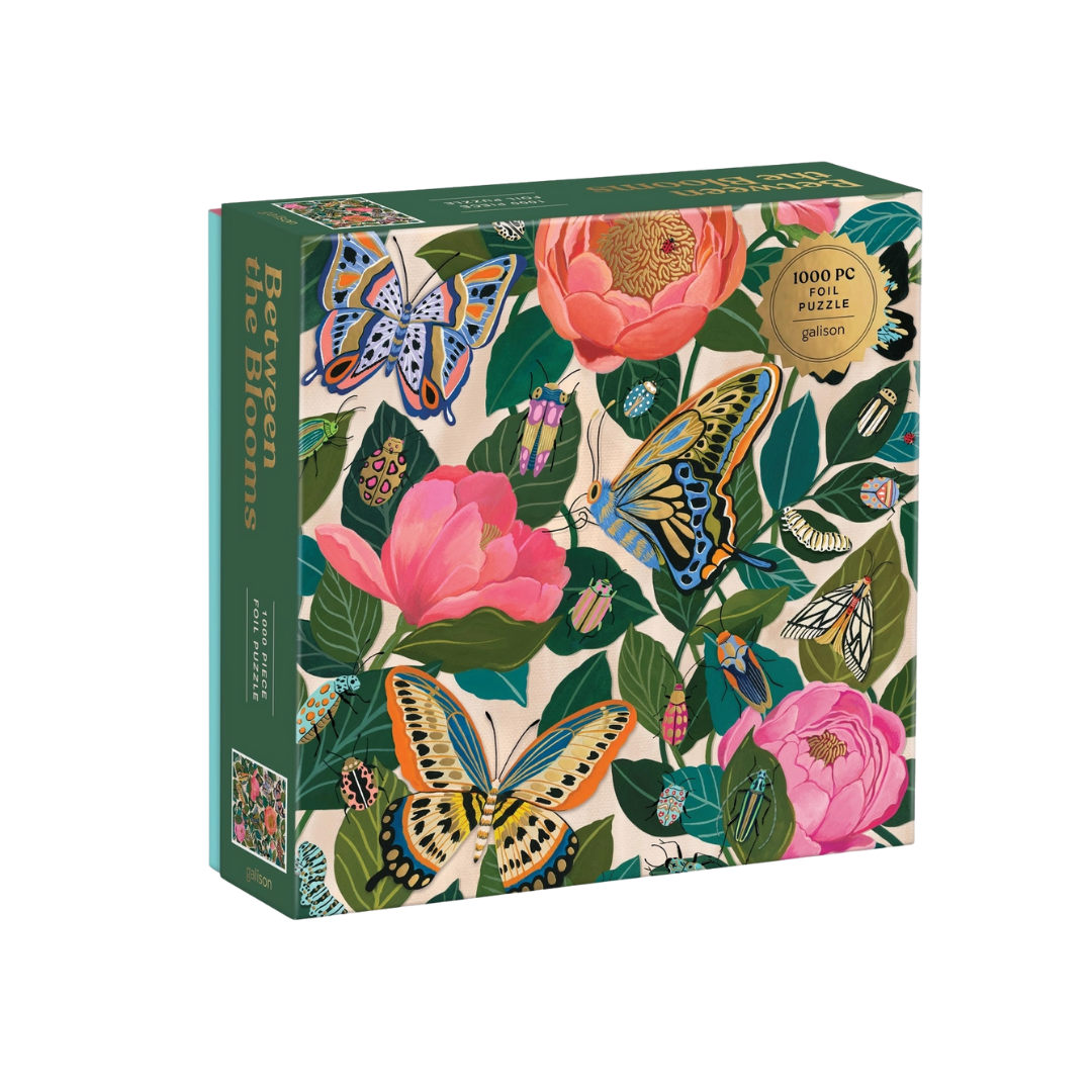 Between the Blooms 1000 Piece Foil Puzzle
