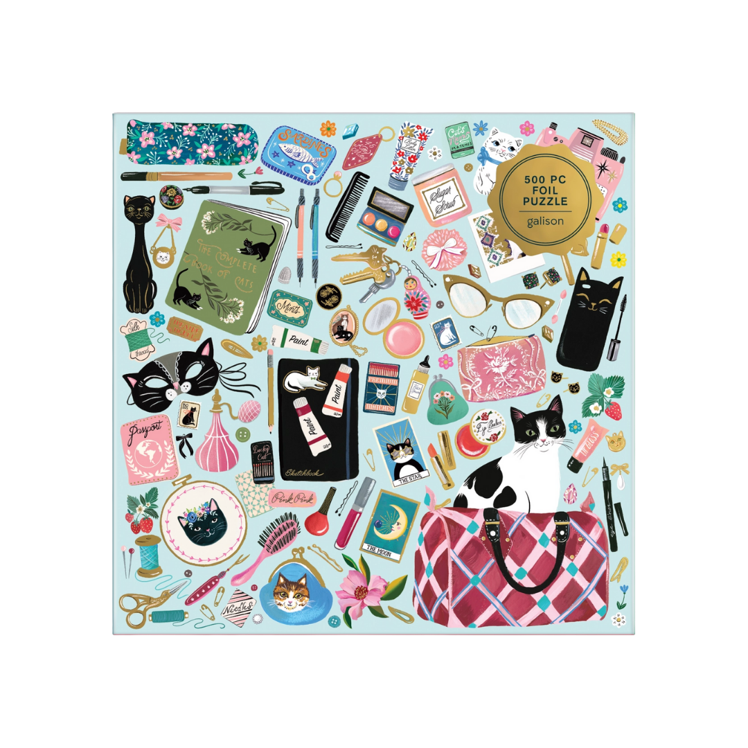 Purrfect Accessories 500 Piece Foil Puzzle