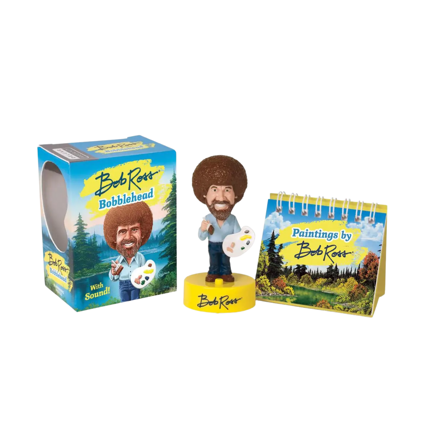 Bob Ross Bobblehead: With Sound!