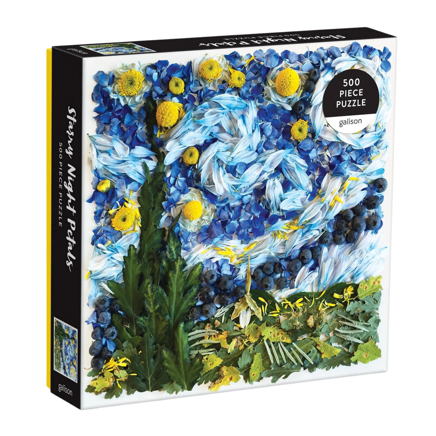 Starry Night Petals 500 Piece Jigsaw Puzzle
