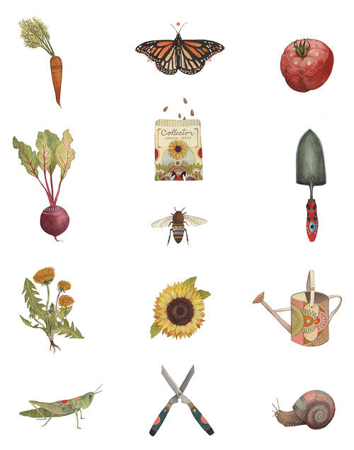 Collector: The Garden - Framed Art Print (16x20)