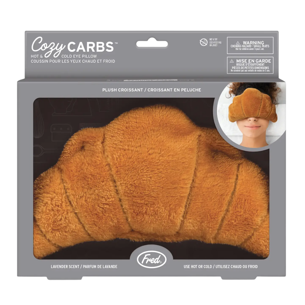 Cozy Carbs Croissant Eye Pillow