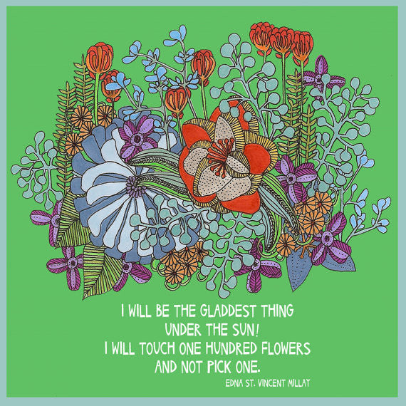 Gladdest Thing 8.5x11 Archival Print