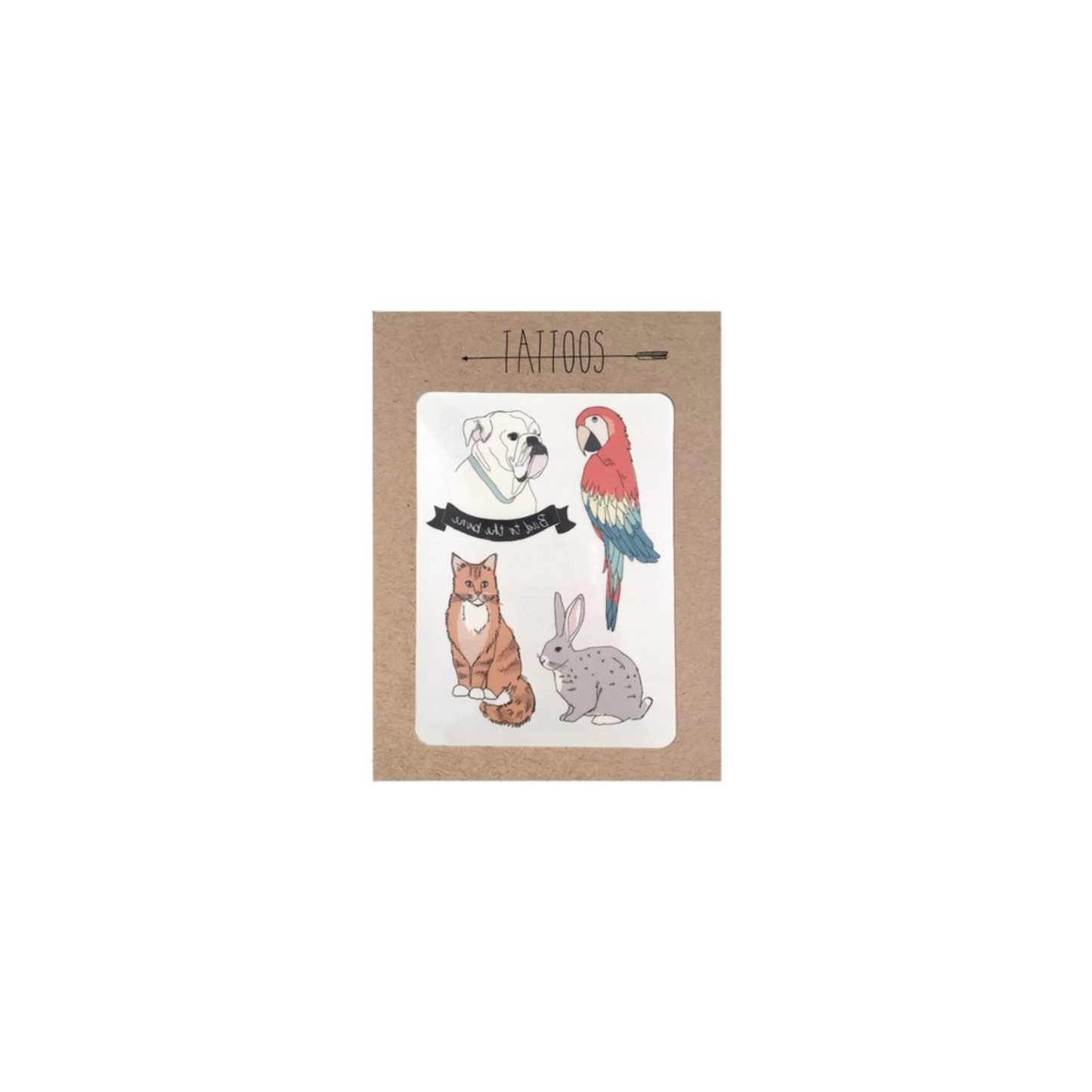 Pet Temporary Tattoos Pack