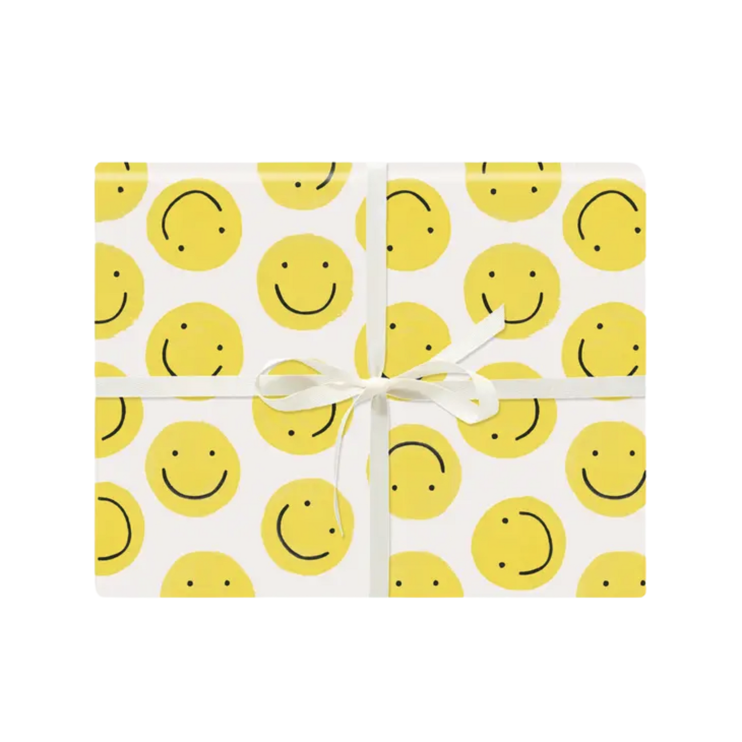 Smiley Gift Wrap - Roll of 3