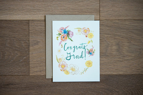 Congrats Grad Greeting Card