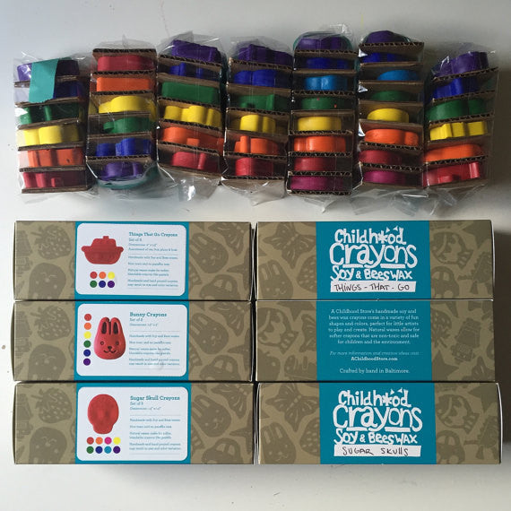 Eco-Friendly Flower Crayons