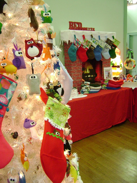 Snowman Felt Ornament // By Red Marionette