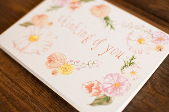 Thinking of You Greeting Card