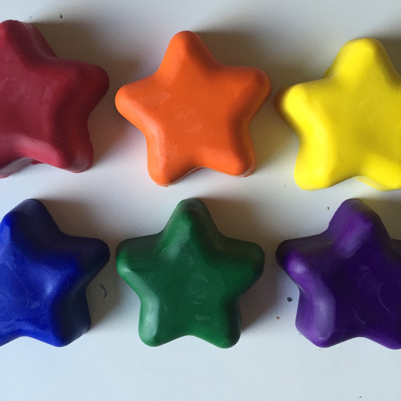 Eco-Friendly Oversized Star Crayons