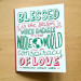Blessed is the Season Card 8-pack-WATERBURY