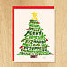 Christmas Tree Card Pack 8-pack
