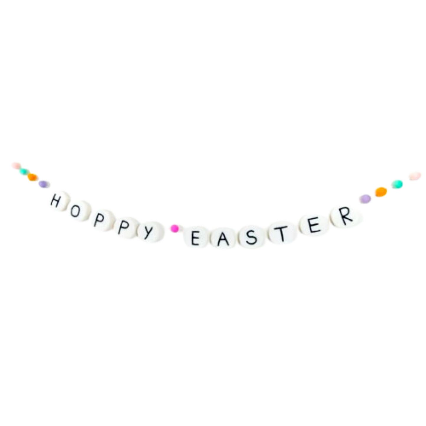 Hoppy Easter Friendship Bracelet Felt Garland