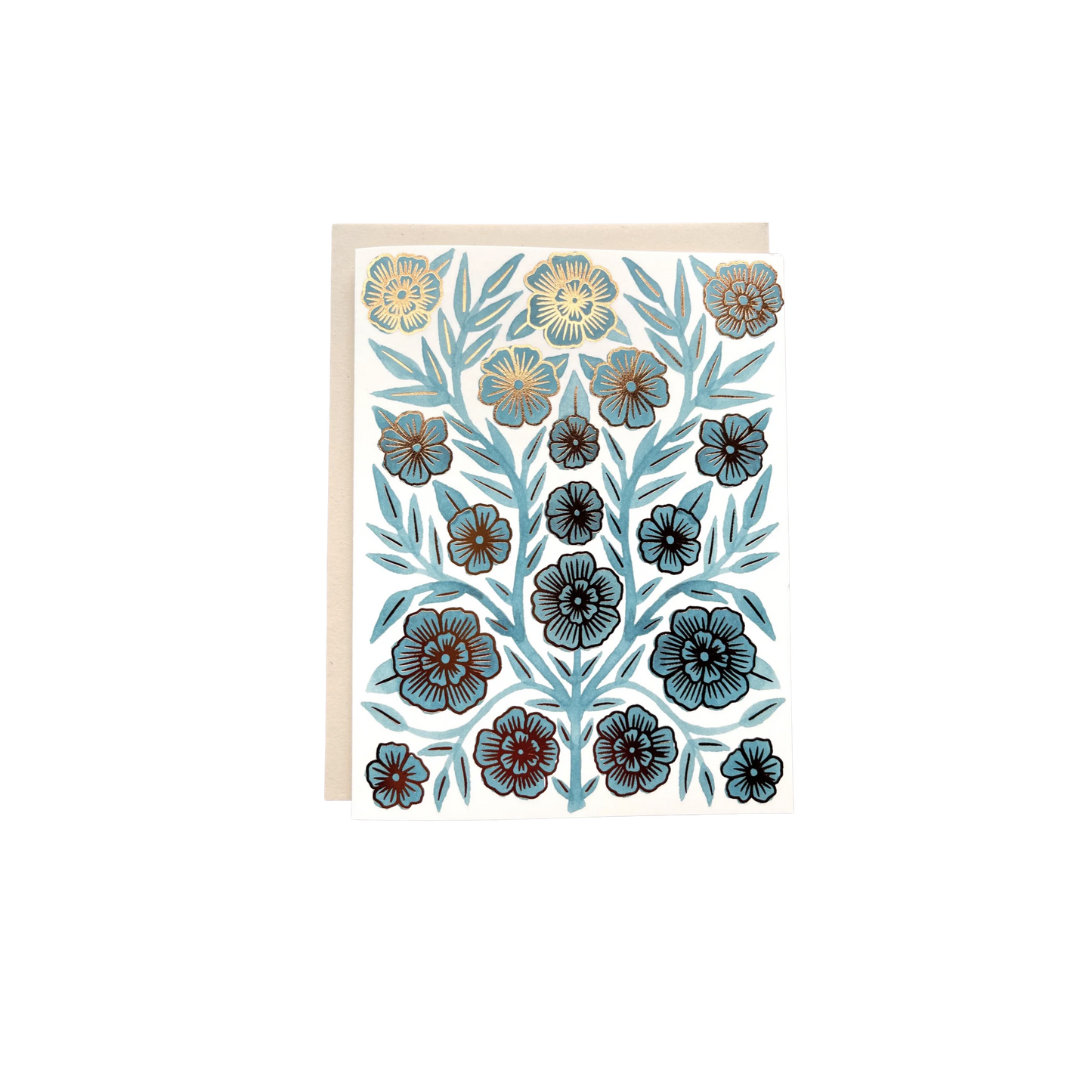 Floral Foil Stamped Cards