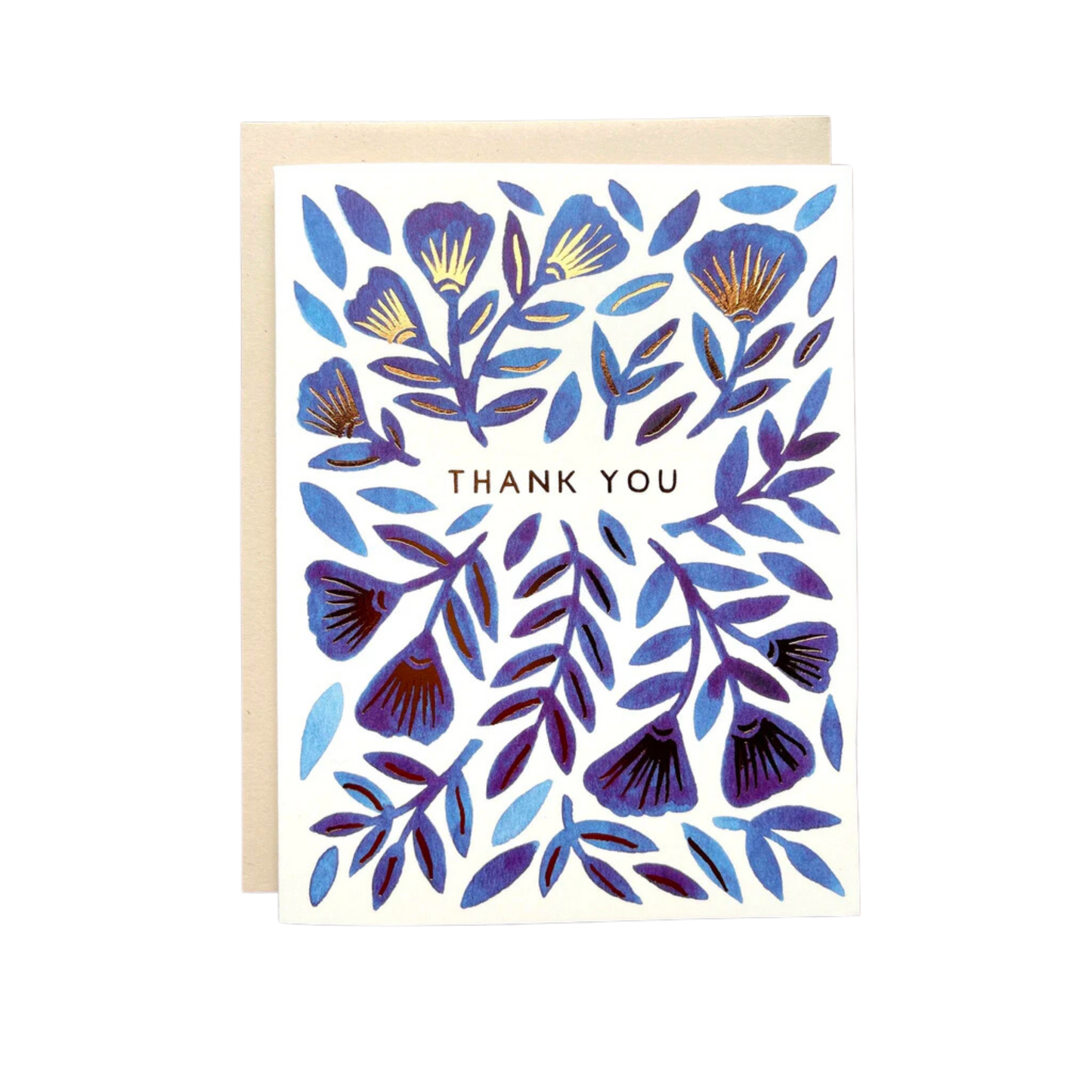 Thank You Foil Stamped Cards, Set of 6
