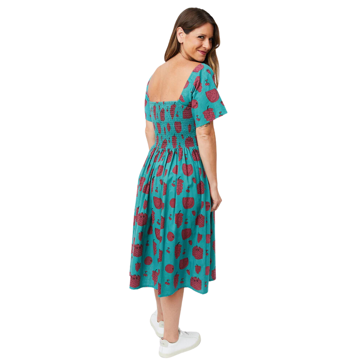Teddy Dress Fruity Pink